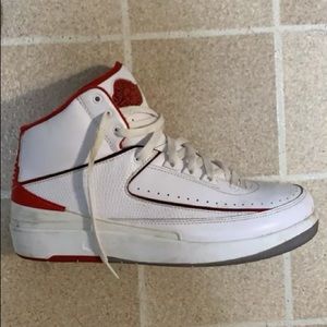 COPY - Jordan retro 2 white red